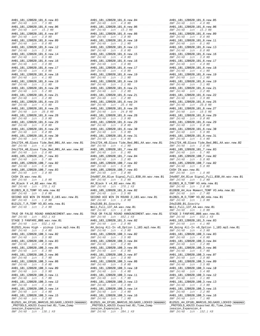 Page 6 of the exported report.